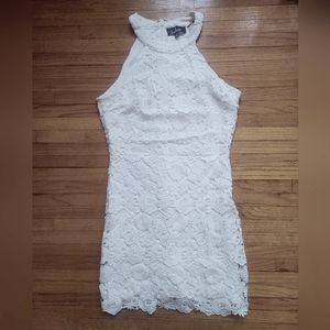 Short Lace Lulus halter dress